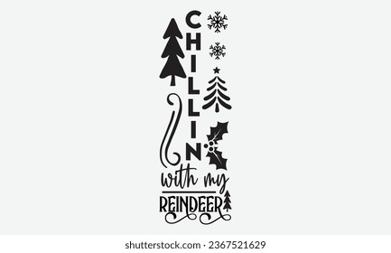 Christmas Porch Sign, Single design