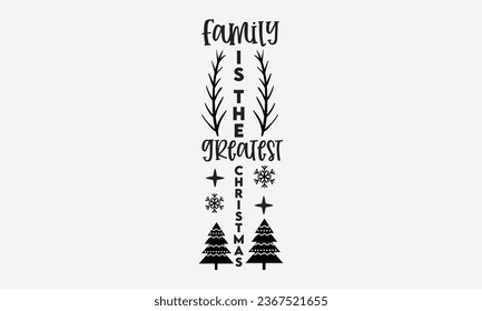 Christmas Porch Sign, Single design