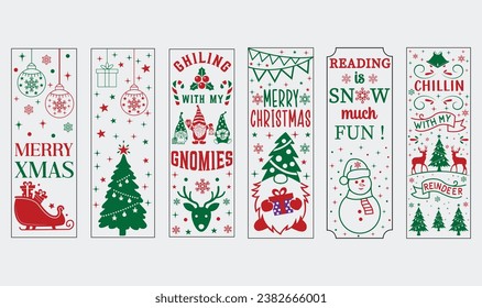 Christmas Porch Sign  vertical porch sign bundle for door and background Design