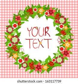 Christmas postcard
