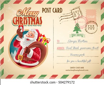 christmas postcard