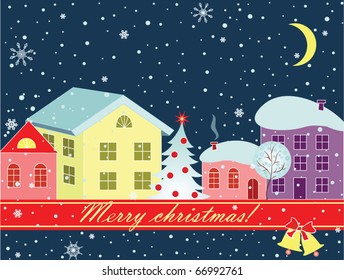 Christmas postcard