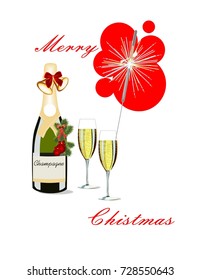 Christmas postcard