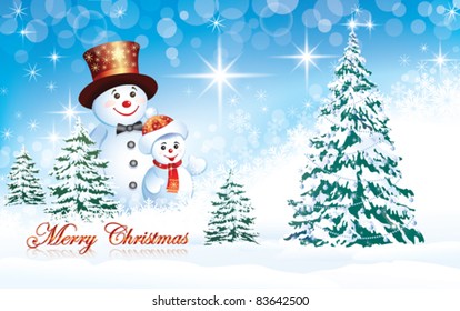 christmas postcard