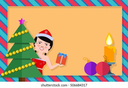 Christmas Postcard Design