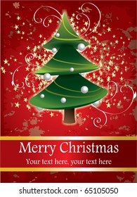 Christmas postcard design