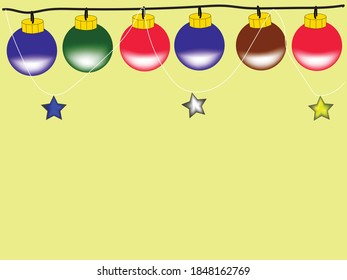 Christmas Postcard or invitation card 