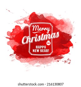 christmas postcard with manuscript and typographic component satisfied classic vacation star seasonal holiday scene new ritual xmas ceremony optimistic antique classical letterhead medal calling invit