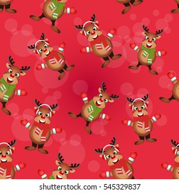 Christmas poster holiday background