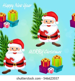Christmas poster holiday background