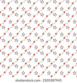Christmas Preparations A Silent Christmas Night Seamless Vector Pattern Design