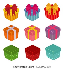 christmas present box collection set