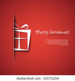 Christmas present card