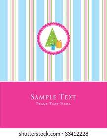 christmas present card