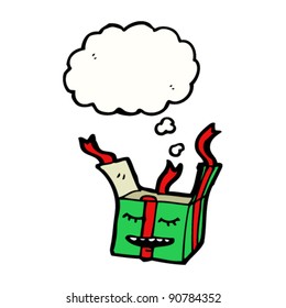 christmas present cartoon christmas present cartoon