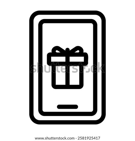Christmas Present Icon Christmas X-Mas Winter