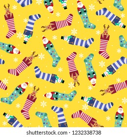 Christmas present pattern,