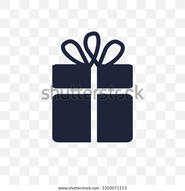 Christmas Present Transparent Icon Christmas Present Stock Vector Royalty Free