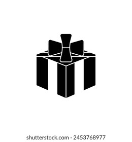 christmas present vector type icon