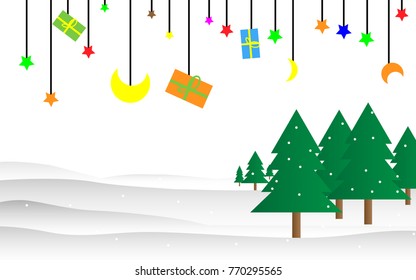 At Christmas and presents