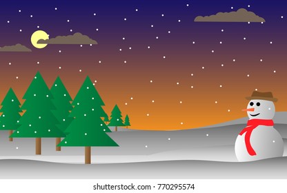 At Christmas and presents