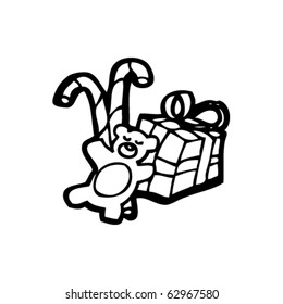 christmas presents cartoon