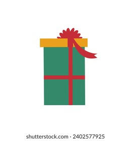 Christmas presents icon vector. Christmas box illustration sign. Christmas Gift symbol. Christmas logo.