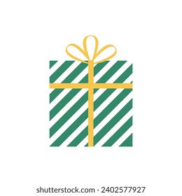 Christmas presents icon vector. Christmas box illustration sign. Christmas Gift symbol. Christmas logo.