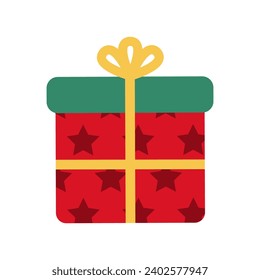Christmas presents icon vector. Christmas box illustration sign. Christmas Gift symbol. Christmas logo.