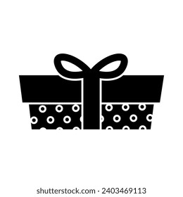 Weihnachten präsentiert Ikone Vektor. Weihnachtsschachtel-Illustrationszeichen. Weihnachtsgeschenksymbol. Weihnachtslogo.
