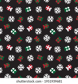 Weihnachten präsentiert nahtloses Design für Webgrafiken, Modetextilien