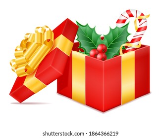 christmas presents stock vector illustration isolated isolated on background