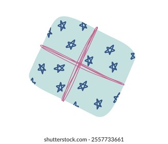 Christmas presents. Vector illustration isolated on white background