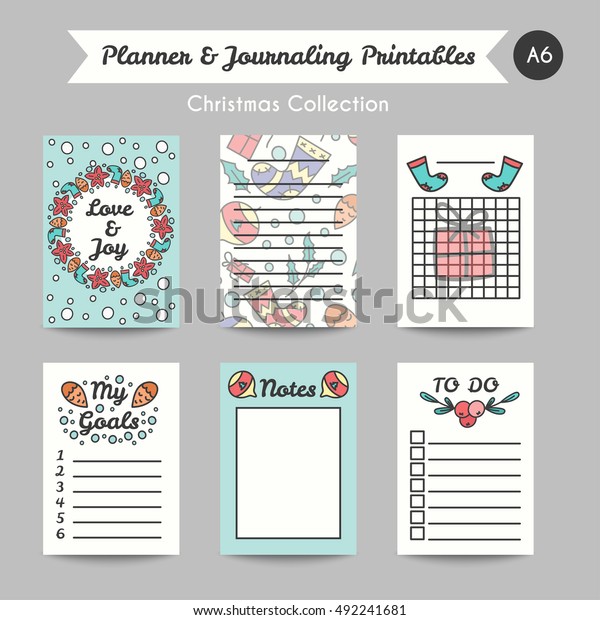 Xmas Printable Journaling Playing cards Line Design and style Inventory Vector photograph relating to Printable Journaling Pages named Xmas Printable Journaling Playing cards Line Design and style Inventory Vector
