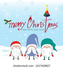 Christmas promotional images and related decorative designs