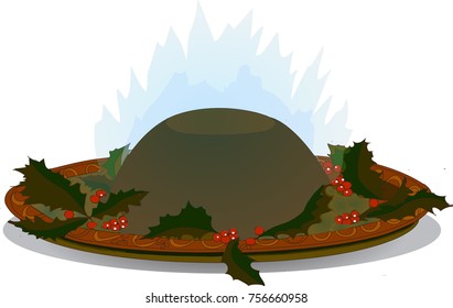 christmas pudding-traditional food