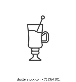 Christmas punch line icon.