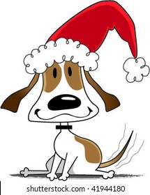 Christmas pup