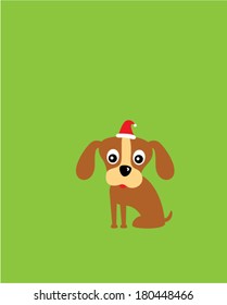 christmas puppy dog