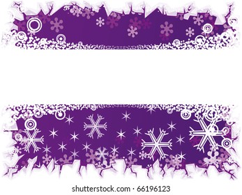 Fondo púrpura de Navidad con espacio para texto