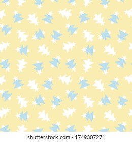 Christmas Purple Holiday seamless pattern background for website graphics, fashion textiles