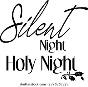 Christmas Quote design for print or use as poster, card, flyer or T Shirt
