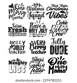 Christmas quote design for t-shirt, cards, frame artwork, bags, mugs, stickers, tumblers, phone cases, print etc.