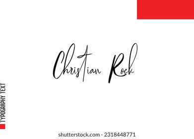 Christmas Quote Inspirational Cursive Typography Text for Invitation Design Christian Rock