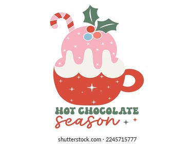 Christmas Quote, Retro christmas Quote