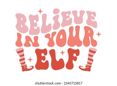 Christmas Quote, Retro christmas Quote
