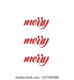 Christmas quote typography for print or use as poster, card, flyer or T shirt