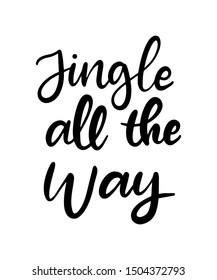 Christmas Quote Vector Lettering Art