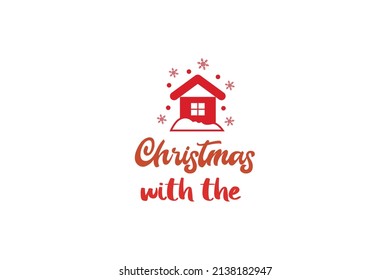 Christmas With The Quotes. Creative Vector Typography Concept