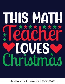 Christmas Quotes T-shirt Design Vector
